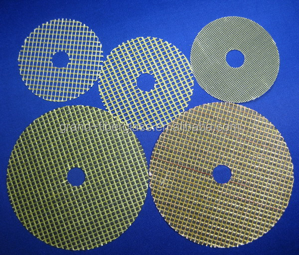 Fiberglass Disc net for Abrasive of Grind Wheel Fiberglass Reinforced Mesh Cloth For Discs5
